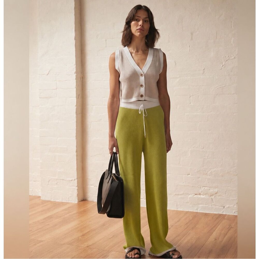 Sancia Liliana Knit Pants S Lime